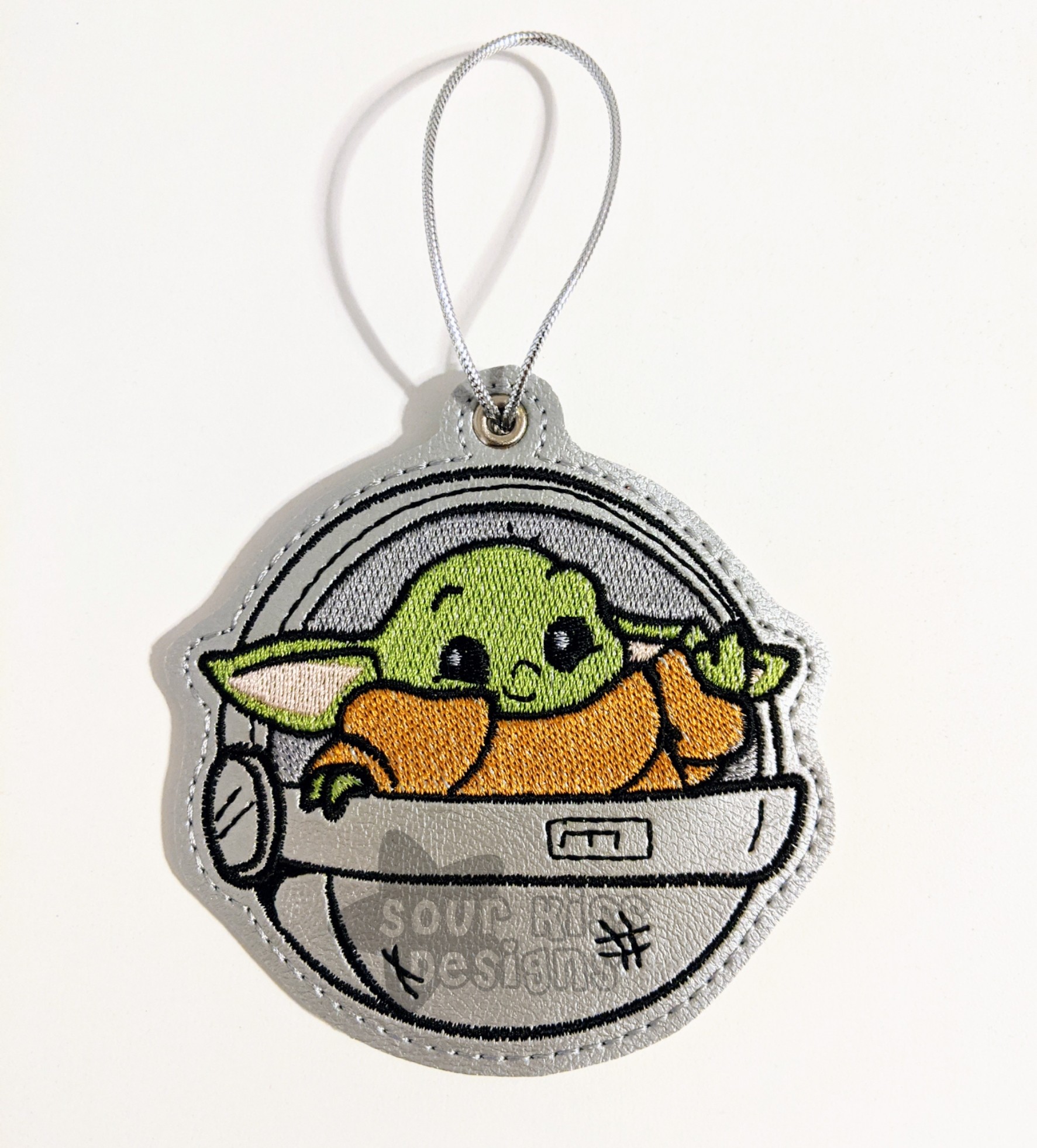 Green Baby Alien Ornament – Sour Kiss Designs